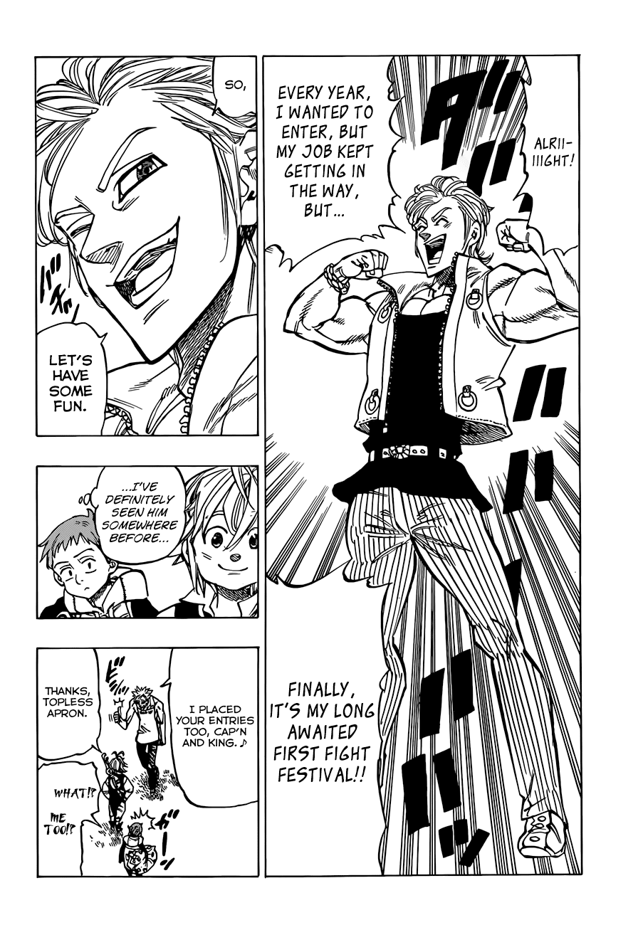 Nanatsu no Taizai Chapter 30 page 19 - Chapter 30: Gather, You Festival Bastards!