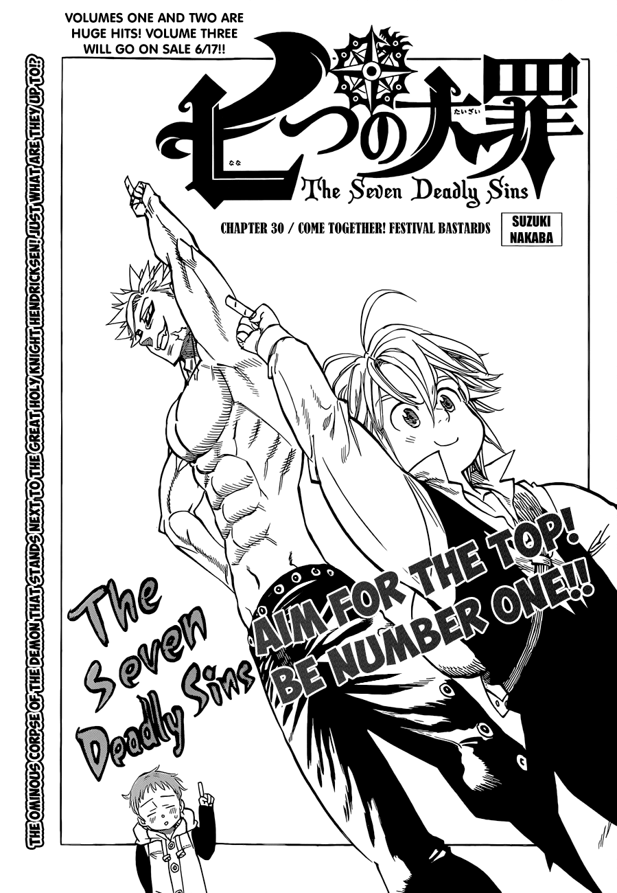 Nanatsu no Taizai Chapter 30 page 2 - Chapter 30: Gather, You Festival Bastards!