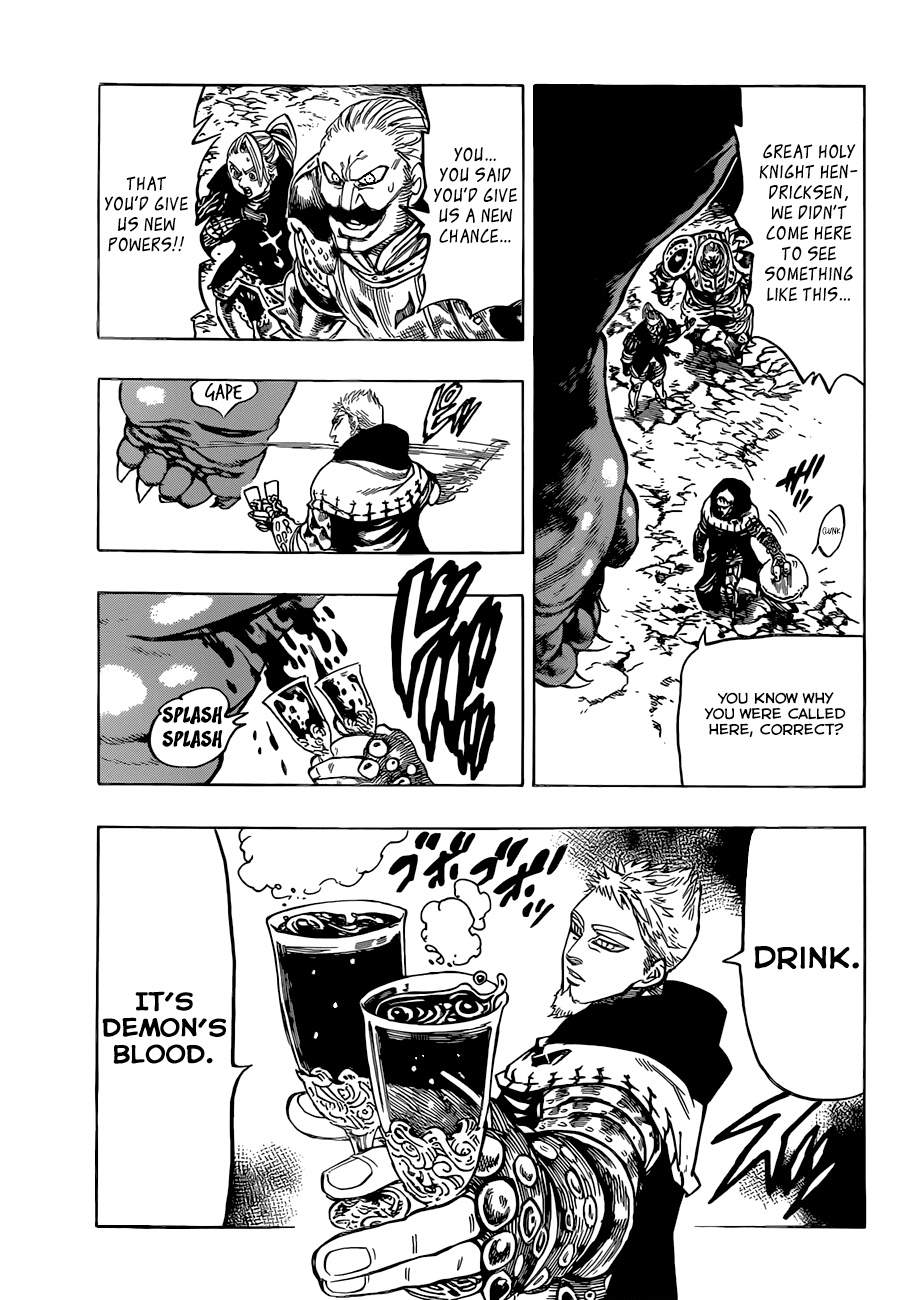 Nanatsu no Taizai Chapter 30 page 4 - Chapter 30: Gather, You Festival Bastards!