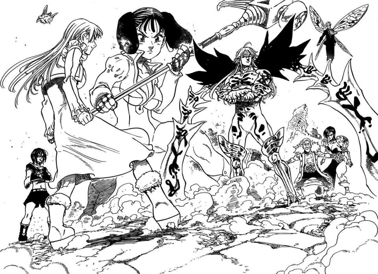 Nanatsu no Taizai Chapter 300 page 7 - Chapter 300: The Demon King, Meliodas