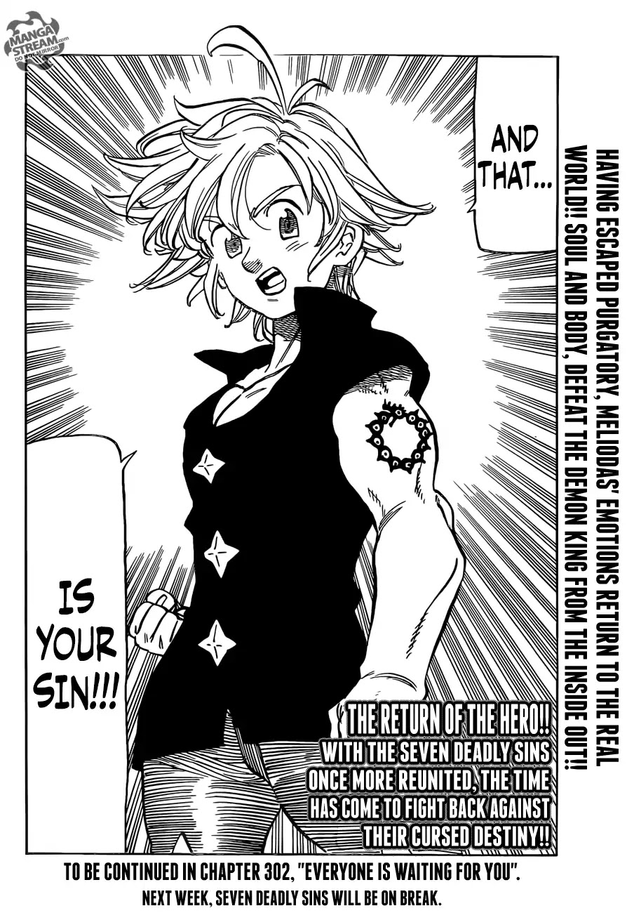 Nanatsu no Taizai Chapter 301 page 18 - Chapter 301: Everyone's Feelings
