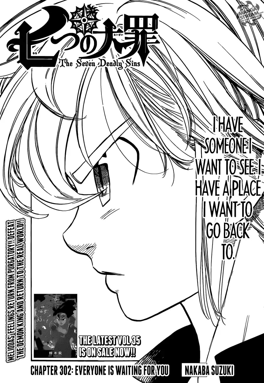 Nanatsu no Taizai Chapter 302 page 1 - Chapter 302: Everyone Is Waiting For You
