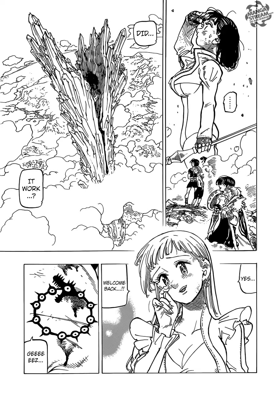 Nanatsu no Taizai Chapter 305 page 19 - Chapter 305: Death Throes