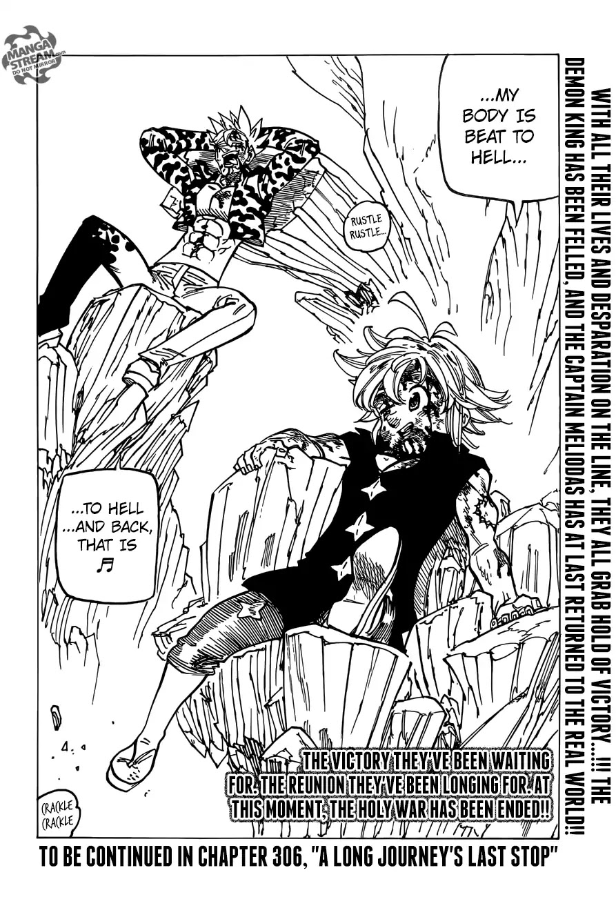 Nanatsu no Taizai Chapter 305 page 20 - Chapter 305: Death Throes