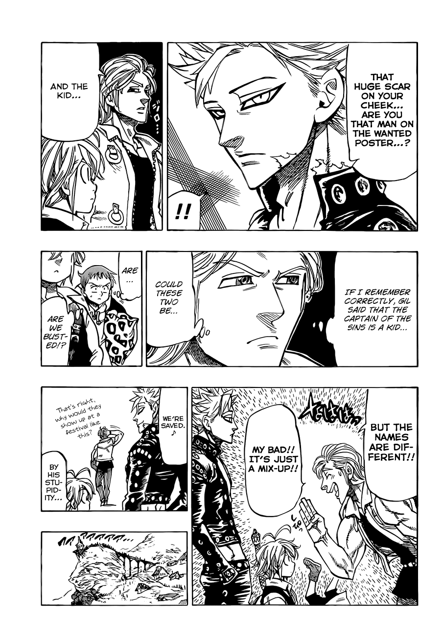 Nanatsu no Taizai Chapter 31 page 17 - Chapter 31: The Vaizel Fighting Festival