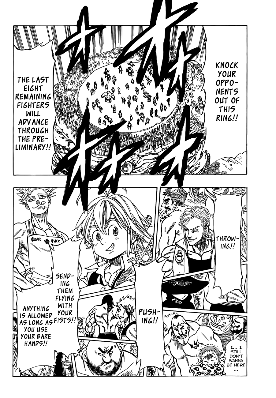 Nanatsu no Taizai Chapter 31 page 5 - Chapter 31: The Vaizel Fighting Festival