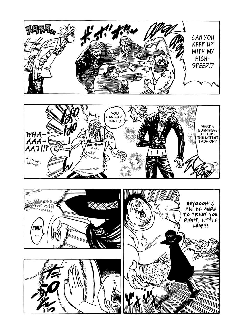 Nanatsu no Taizai Chapter 31 page 8 - Chapter 31: The Vaizel Fighting Festival
