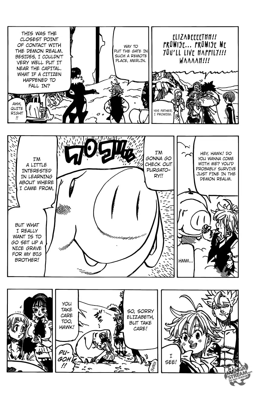 Nanatsu no Taizai Chapter 310 page 15 - Chapter 310: Farewell