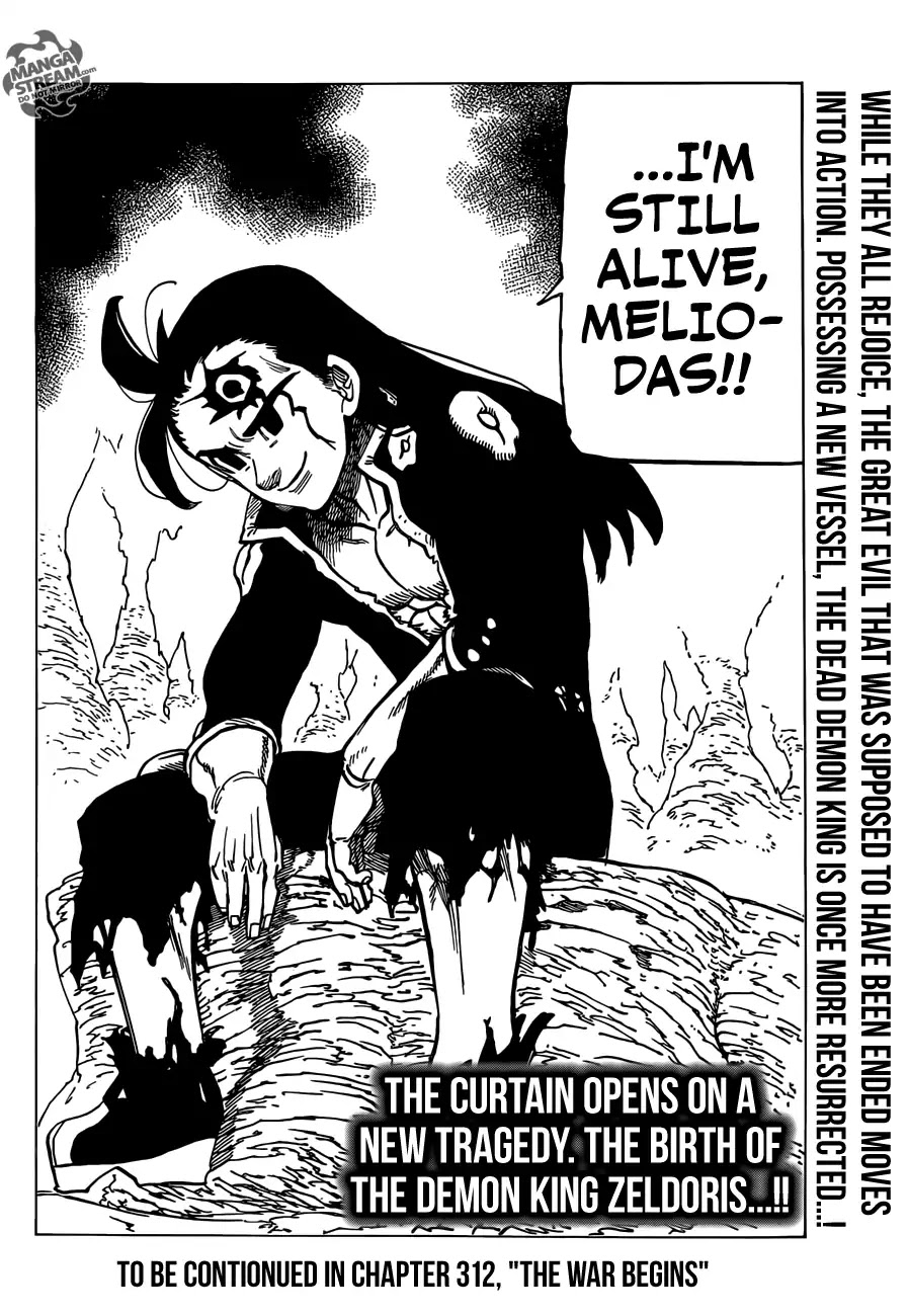 Nanatsu no Taizai Chapter 311 page 21 - Chapter 311: It's Not Over Yet
