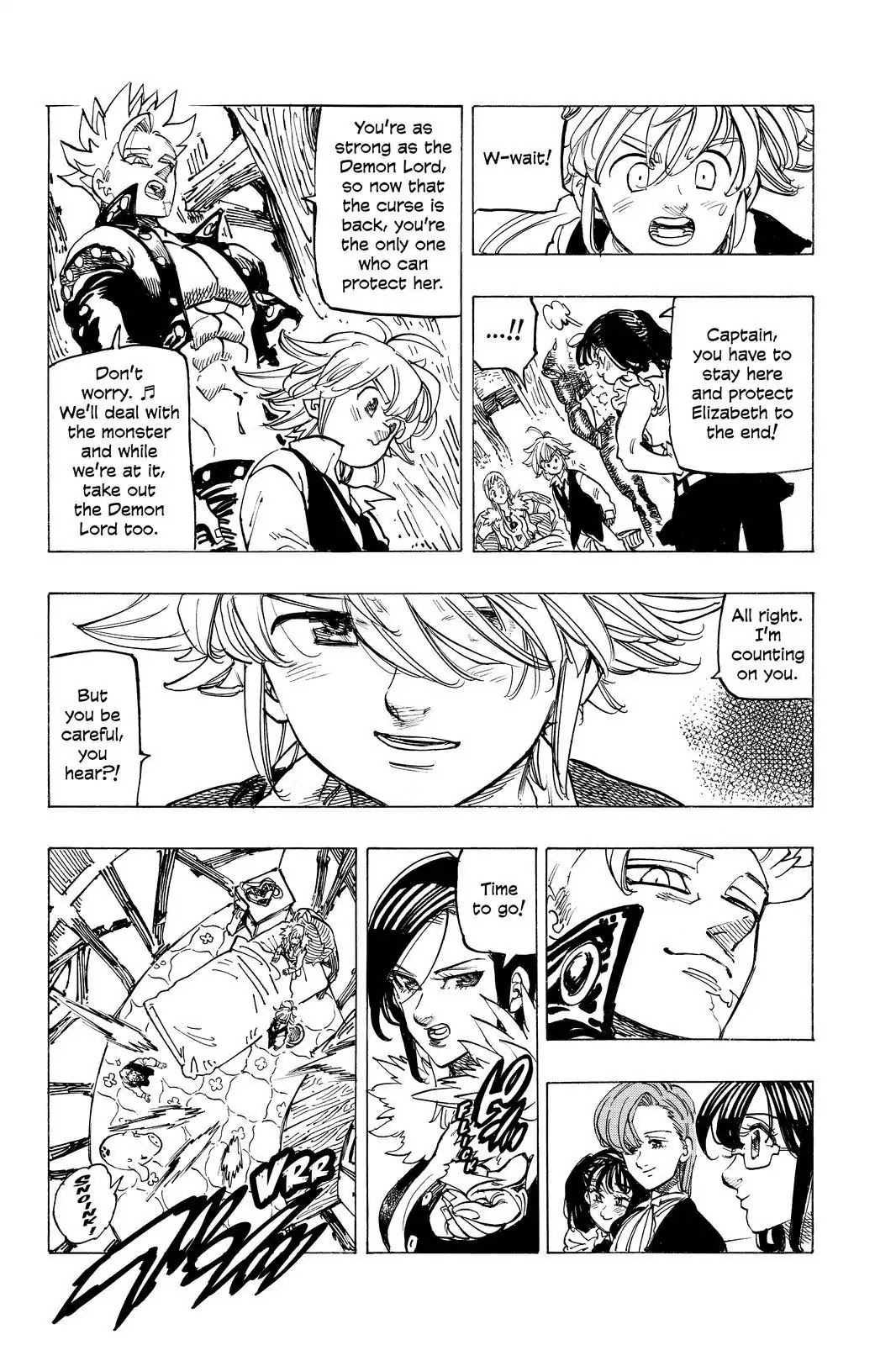 Nanatsu no Taizai Chapter 312 page 13 - Chapter 312: The Fight Breaks Out