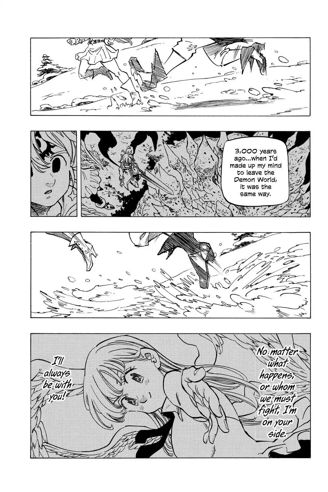 Nanatsu no Taizai Chapter 312 page 18 - Chapter 312: The Fight Breaks Out