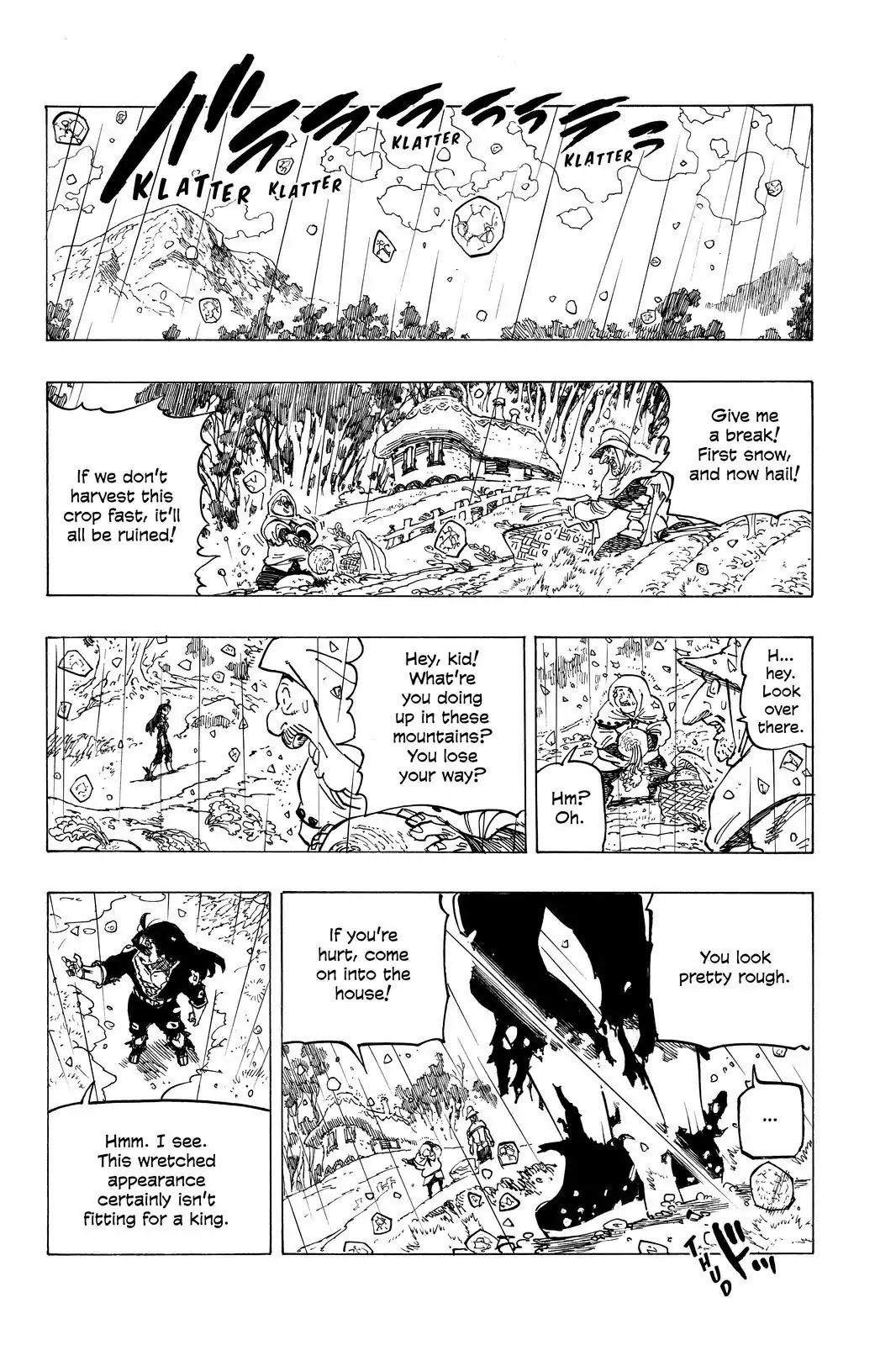 Nanatsu no Taizai Chapter 312 page 3 - Chapter 312: The Fight Breaks Out