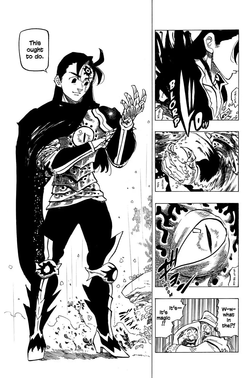 Nanatsu no Taizai Chapter 312 page 4 - Chapter 312: The Fight Breaks Out
