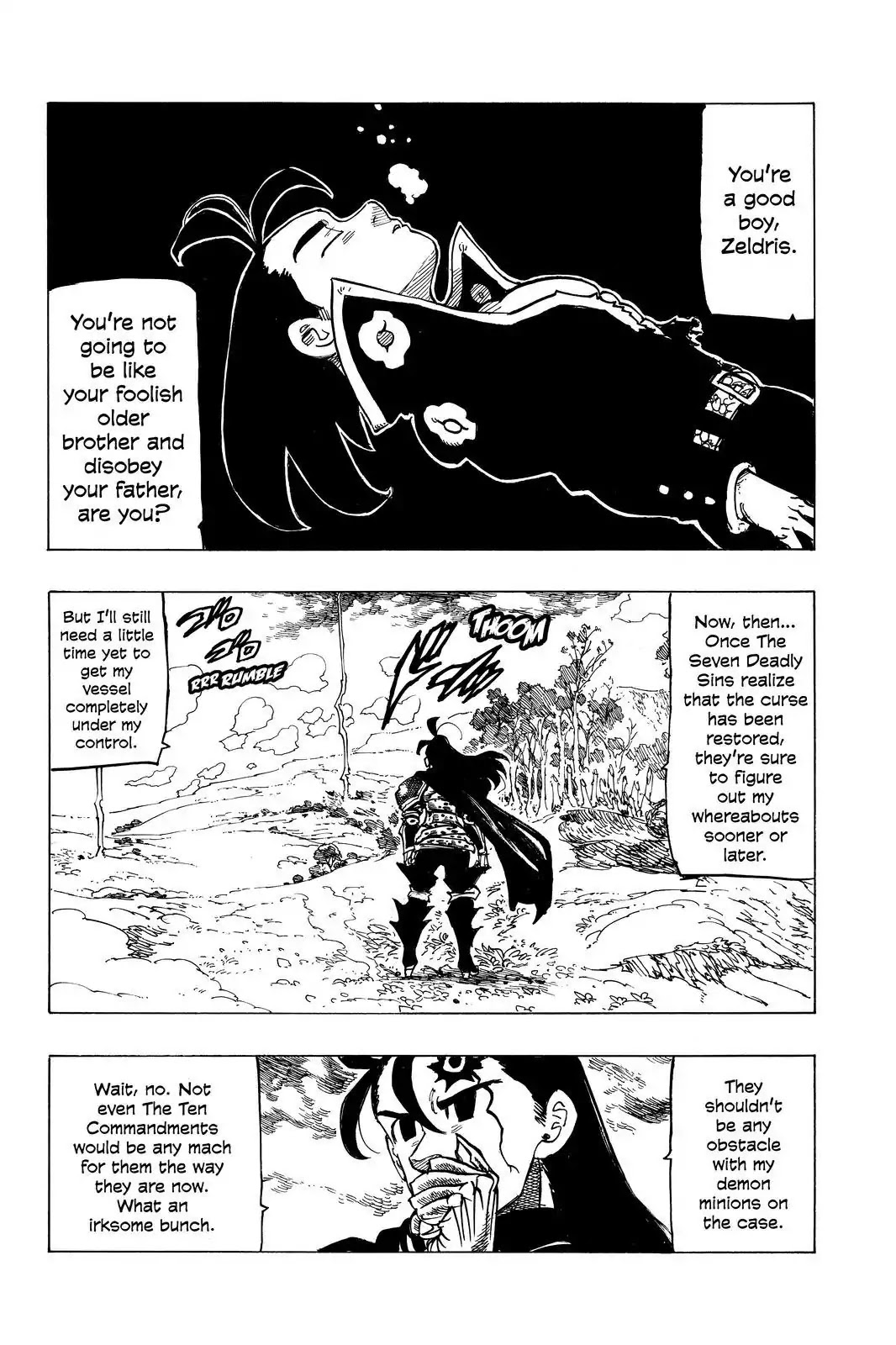 Nanatsu no Taizai Chapter 312 page 7 - Chapter 312: The Fight Breaks Out