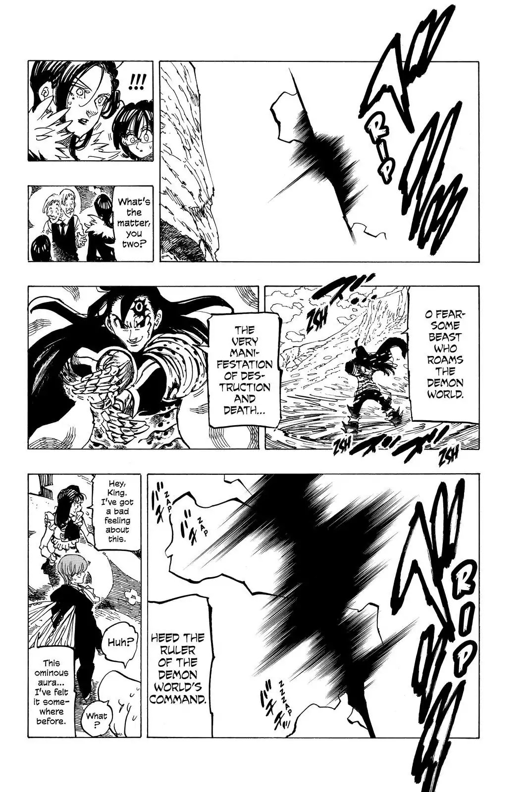 Nanatsu no Taizai Chapter 312 page 9 - Chapter 312: The Fight Breaks Out