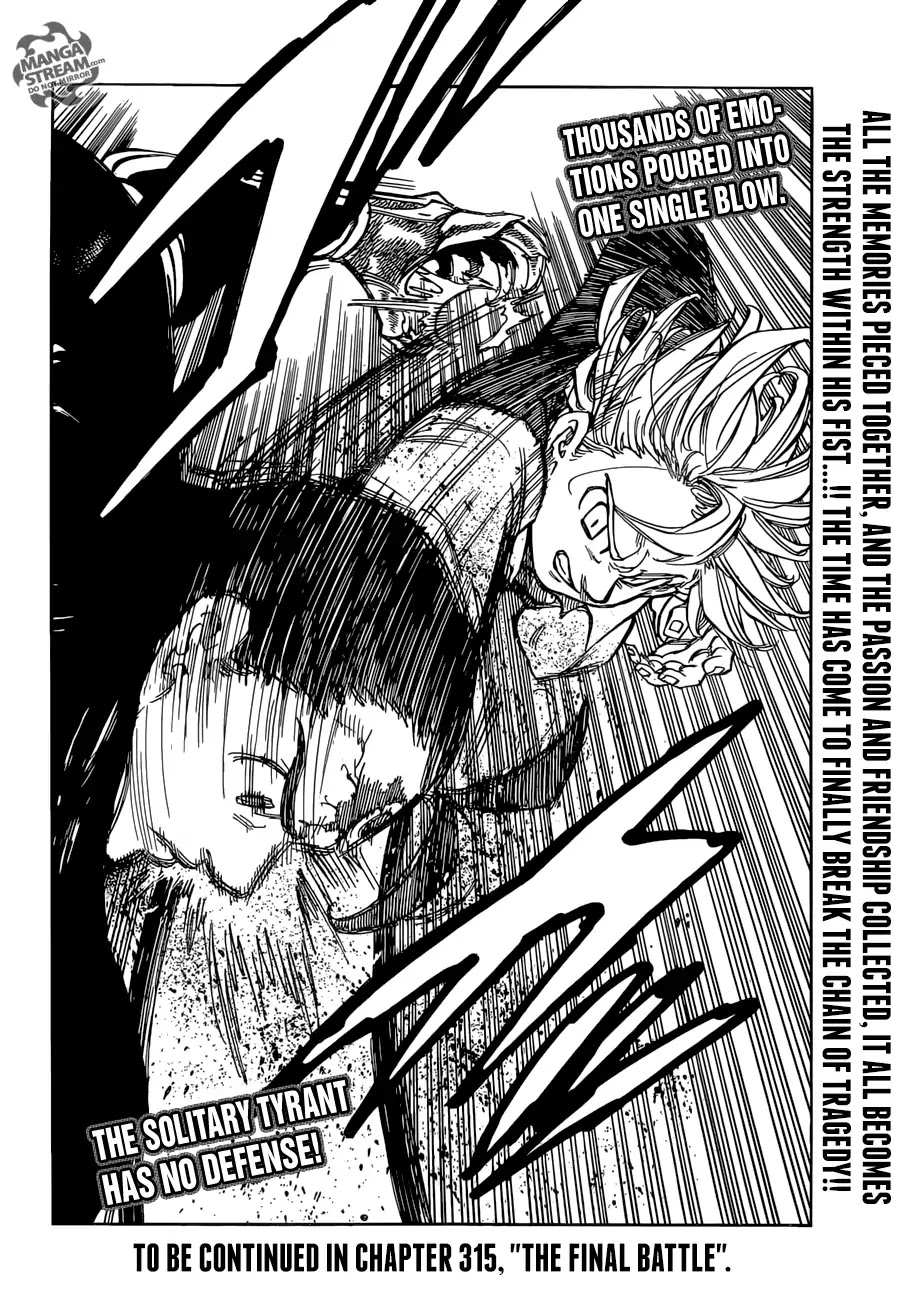 Nanatsu no Taizai Chapter 314 page 17 - Chapter 314: Merciless Salvation