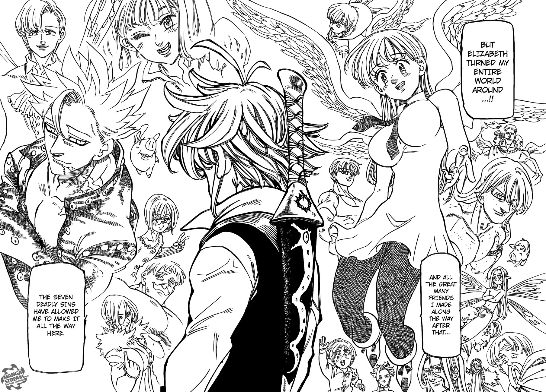 Nanatsu no Taizai Chapter 314 page 8 - Chapter 314: Merciless Salvation