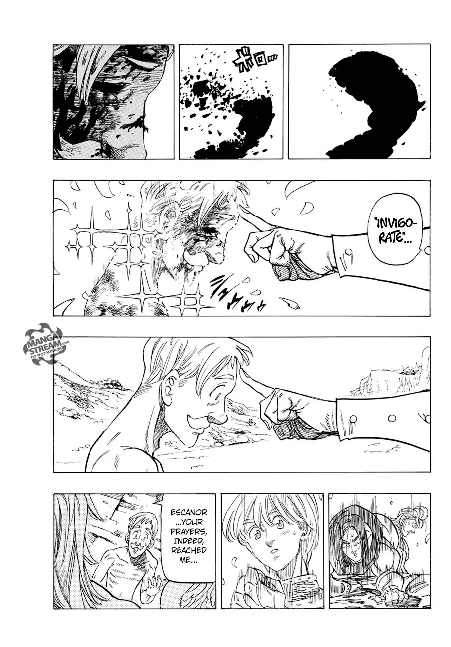 Nanatsu no Taizai Chapter 317 page 12 - Chapter 317: Prideful Determination