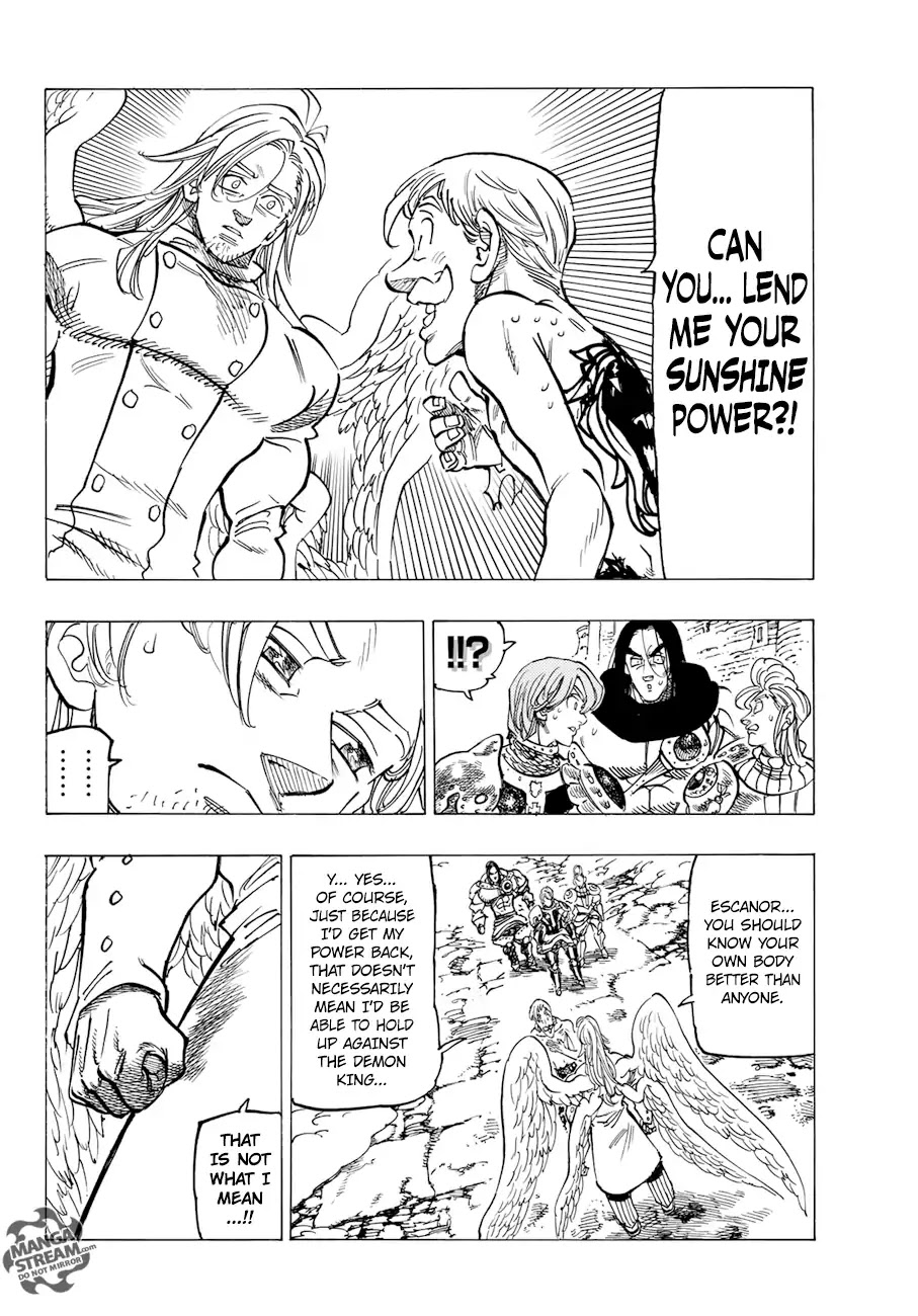 Nanatsu no Taizai Chapter 317 page 15 - Chapter 317: Prideful Determination