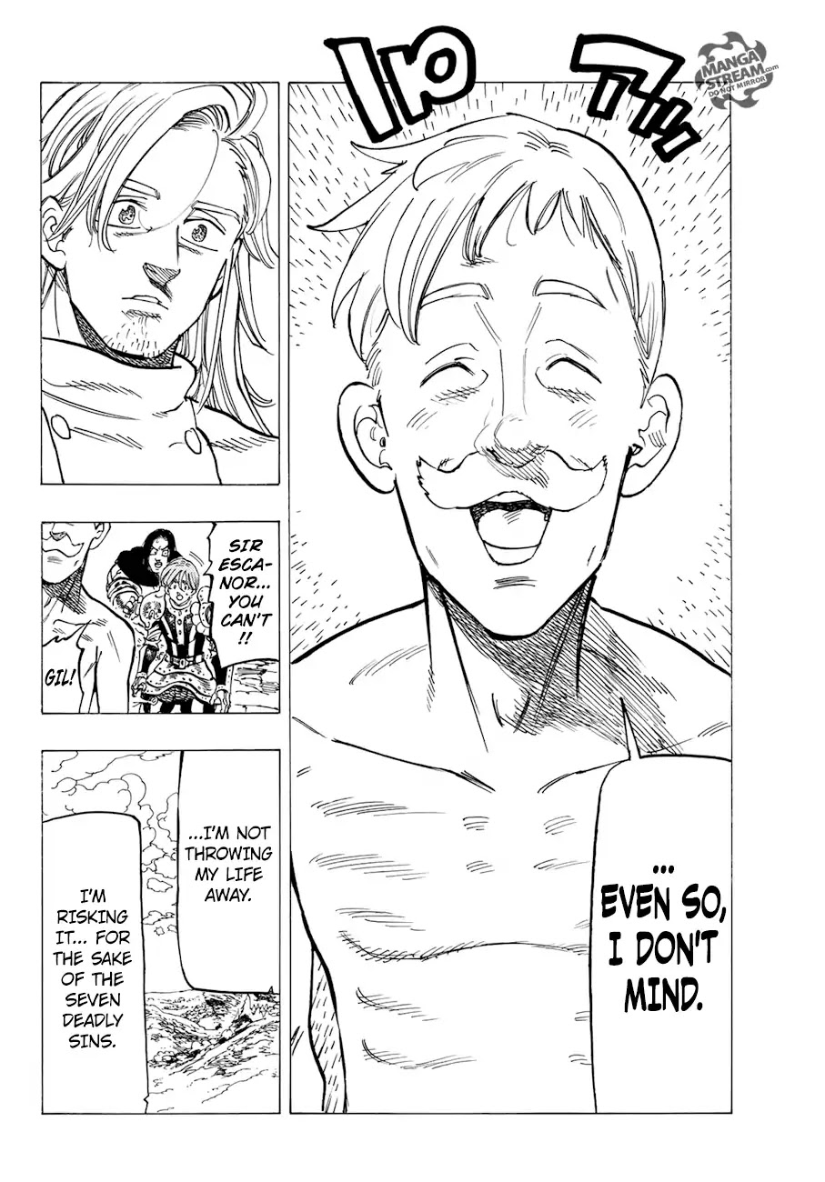 Nanatsu no Taizai Chapter 317 page 17 - Chapter 317: Prideful Determination