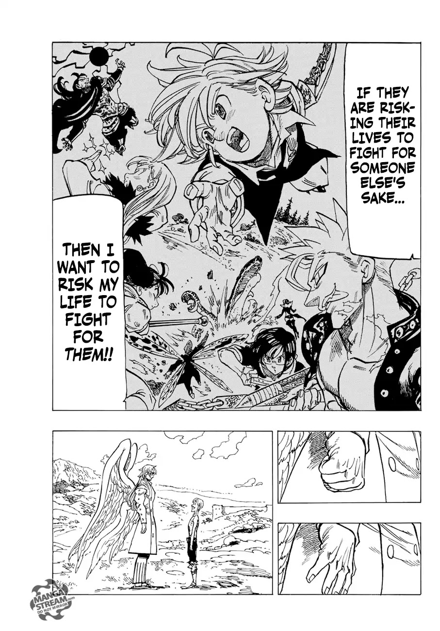 Nanatsu no Taizai Chapter 317 page 18 - Chapter 317: Prideful Determination