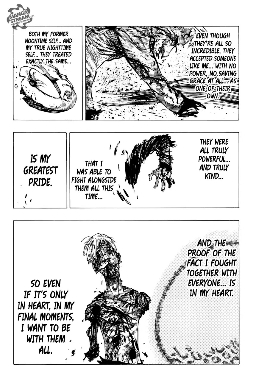 Nanatsu no Taizai Chapter 317 page 9 - Chapter 317: Prideful Determination