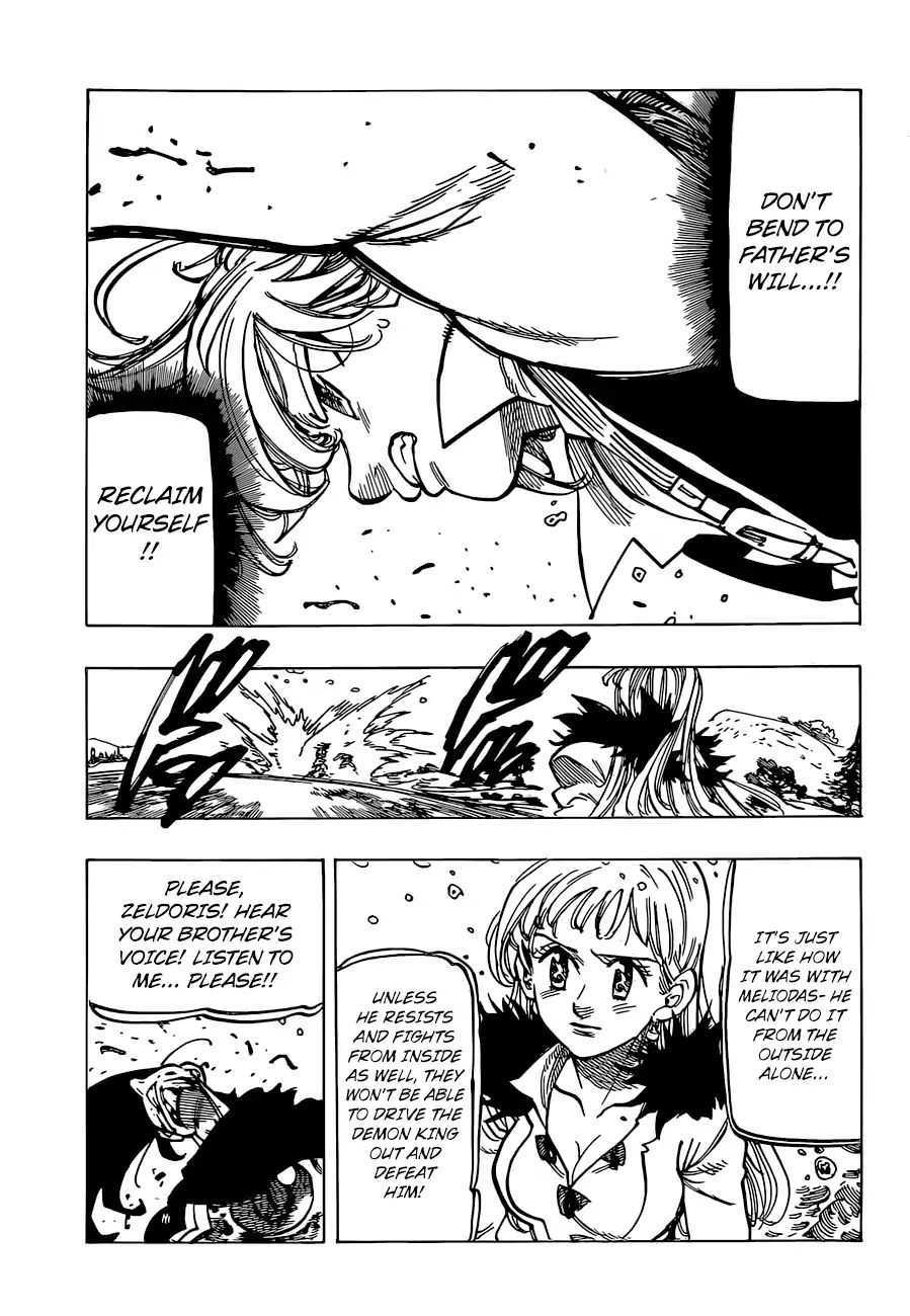 Nanatsu no Taizai Chapter 318 page 14 - Chapter 318: Chaotic Battle