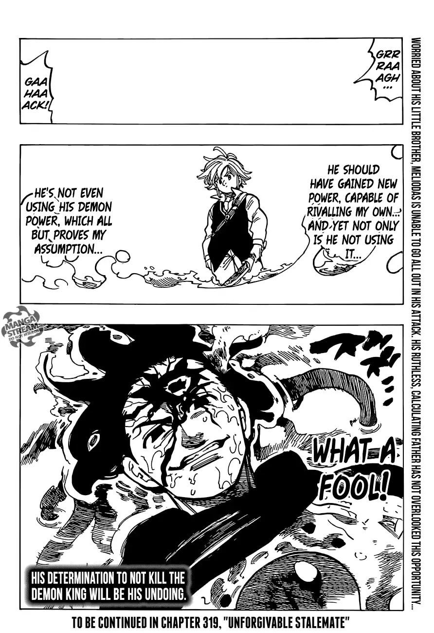 Nanatsu no Taizai Chapter 318 page 17 - Chapter 318: Chaotic Battle