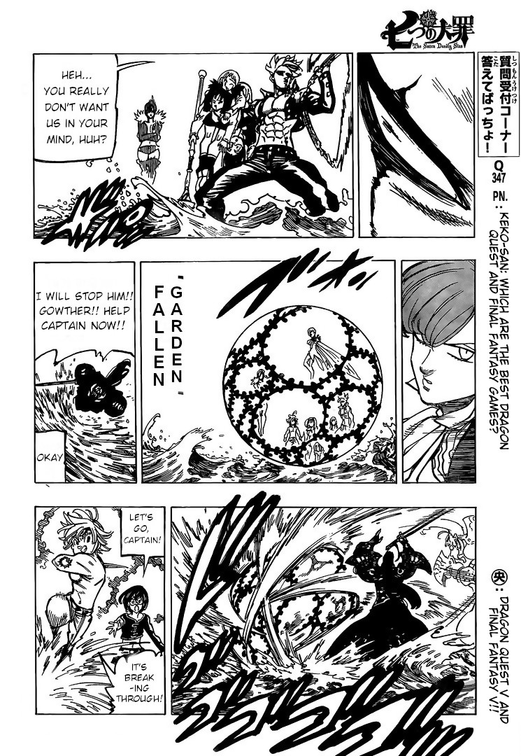 Nanatsu no Taizai Chapter 321 page 14 - Chapter 321: Light