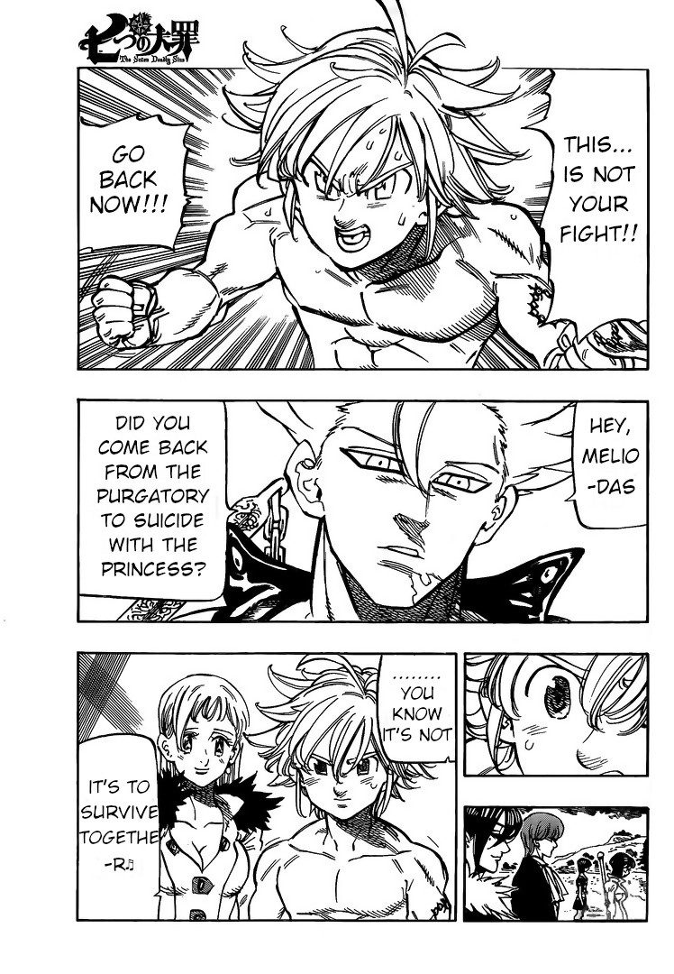 Nanatsu no Taizai Chapter 321 page 3 - Chapter 321: Light