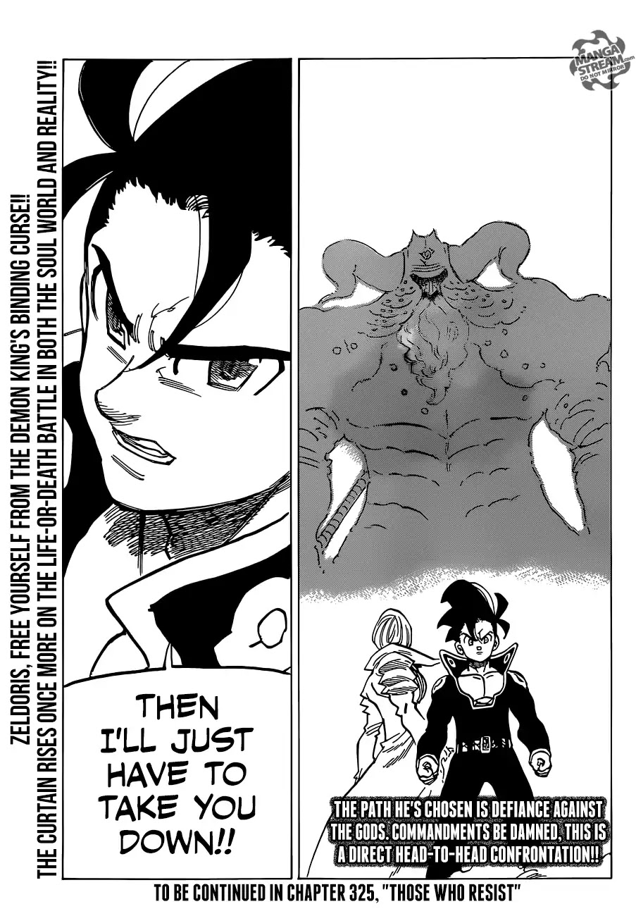 Nanatsu no Taizai Chapter 324 page 15 - Chapter 324: Brother's Promise