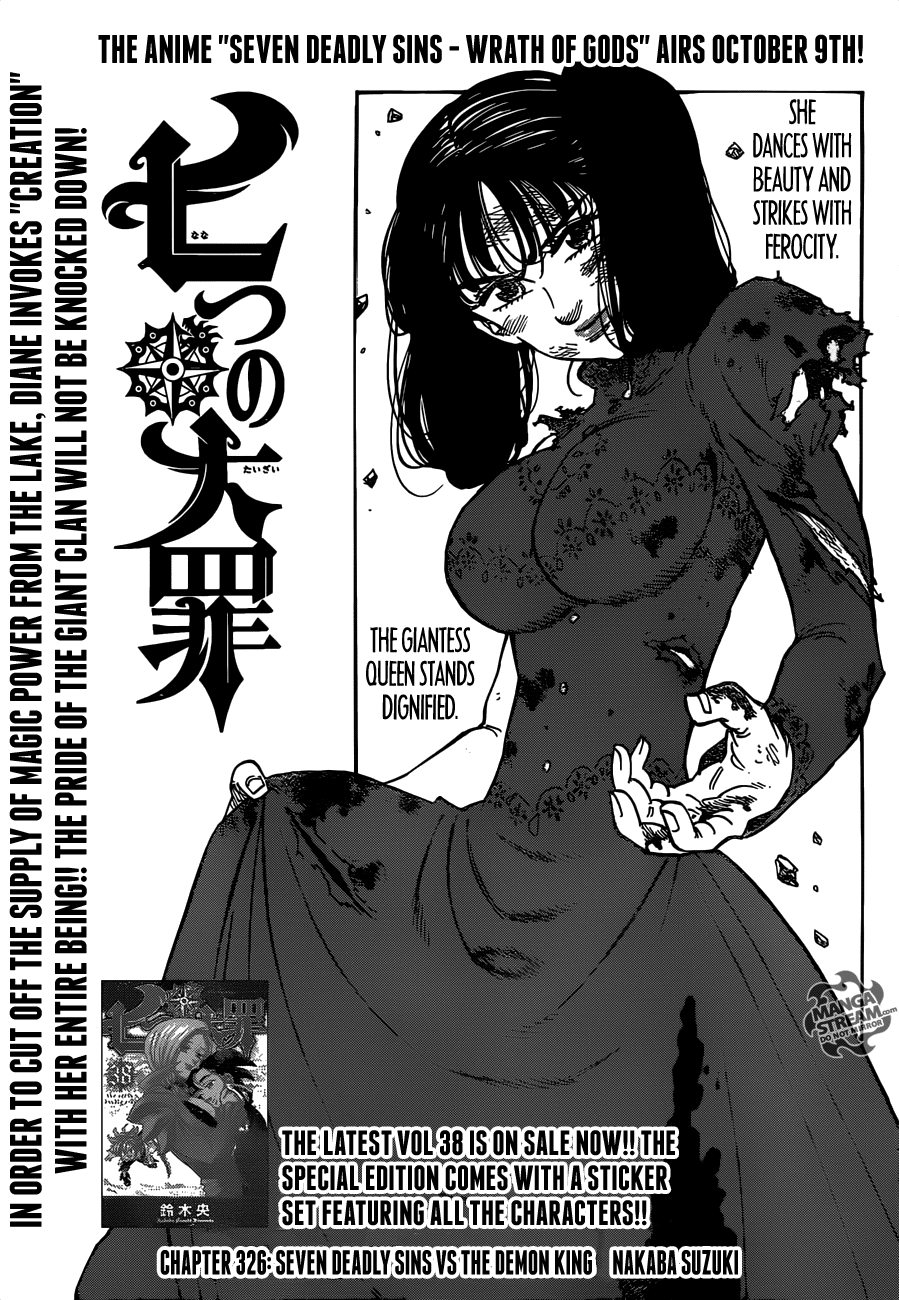 Nanatsu no Taizai Chapter 326 page 1 - Chapter 326: Seven Deadly Sins VS The Demon King
