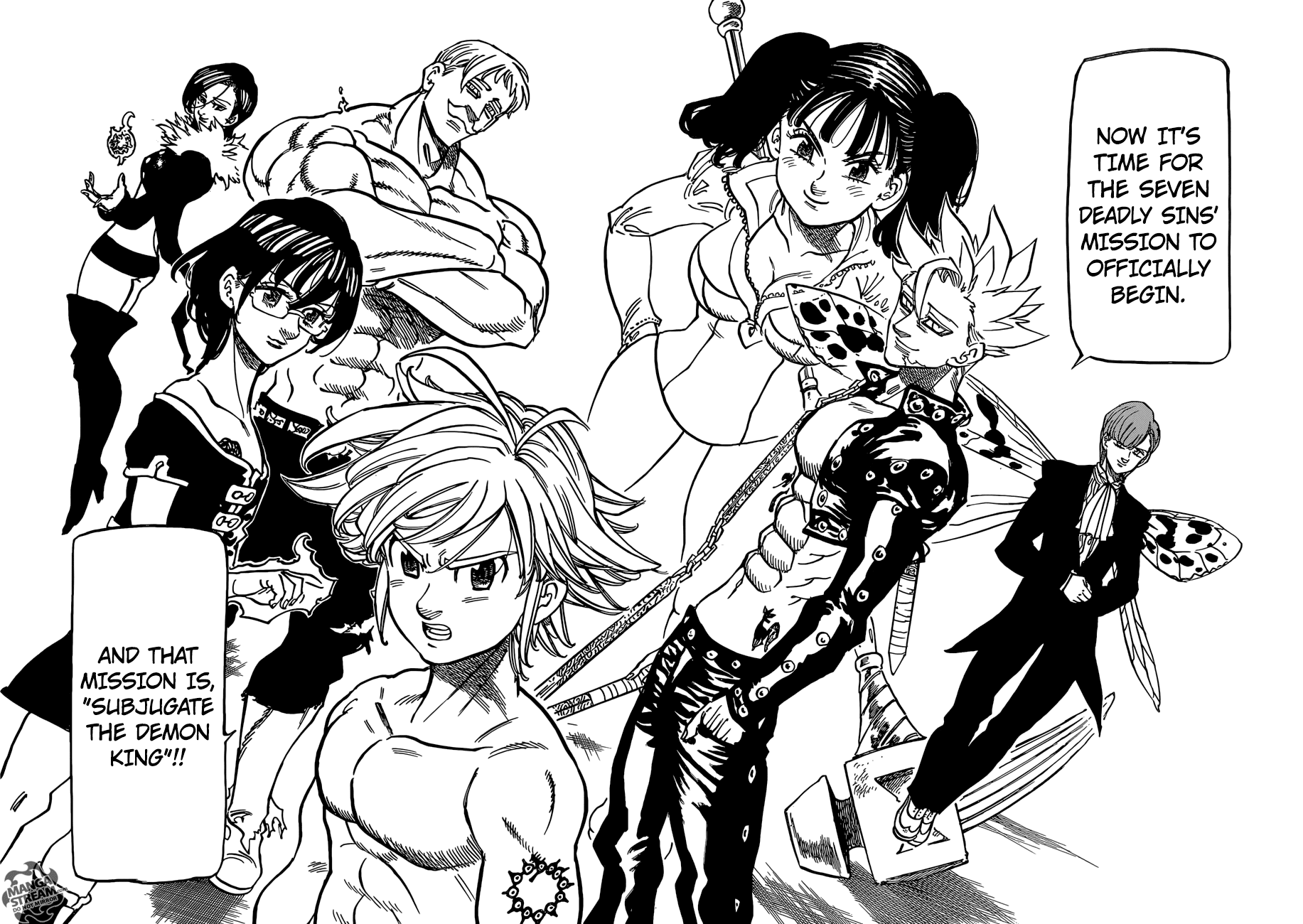 Nanatsu no Taizai Chapter 326 page 14 - Chapter 326: Seven Deadly Sins VS The Demon King