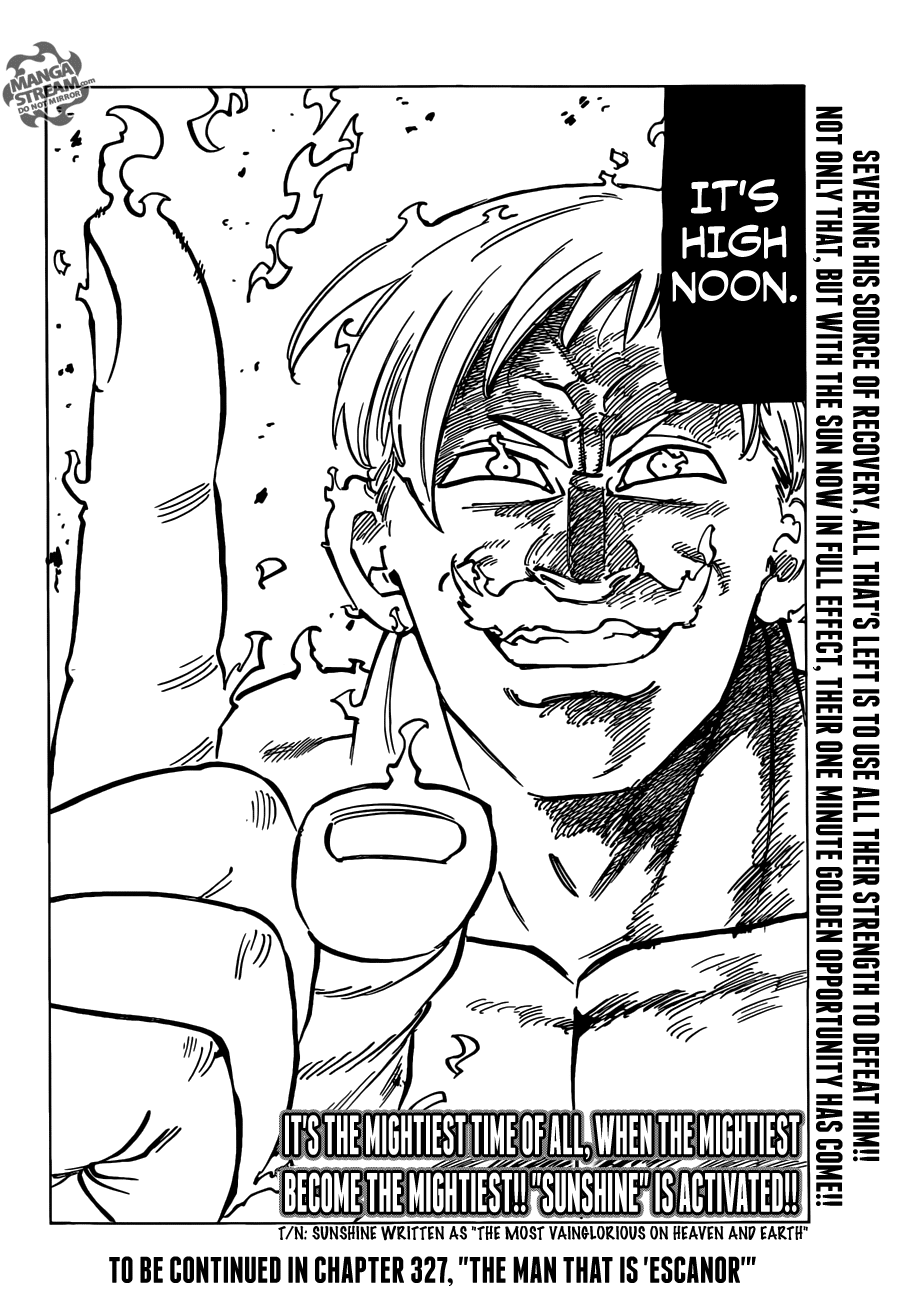 Nanatsu no Taizai Chapter 326 page 17 - Chapter 326: Seven Deadly Sins VS The Demon King
