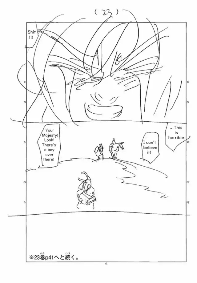 Nanatsu no Taizai Chapter 327.2 page 23 - Chapter 327.2: Extra Scene - The Destruction of Danafor