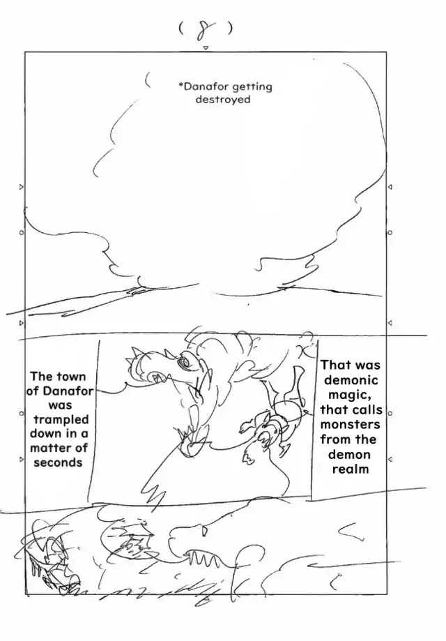 Nanatsu no Taizai Chapter 327.2 page 8 - Chapter 327.2: Extra Scene - The Destruction of Danafor