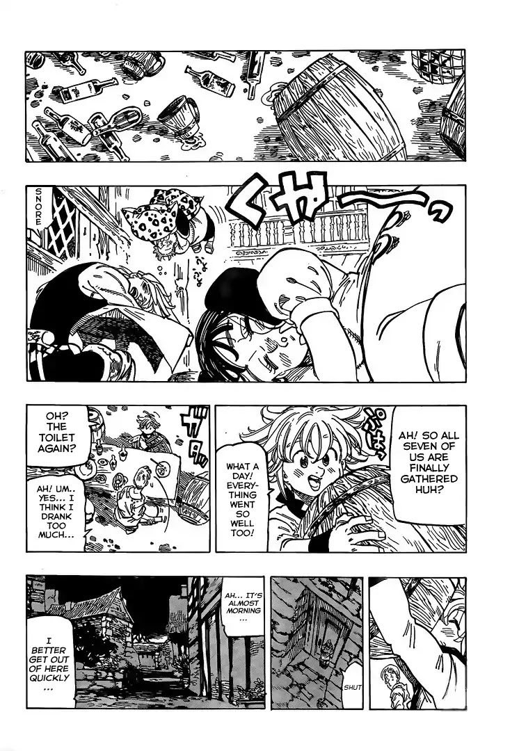Nanatsu no Taizai Chapter 327.5 page 11 - Chapter 327.5: The King Sings Lonely