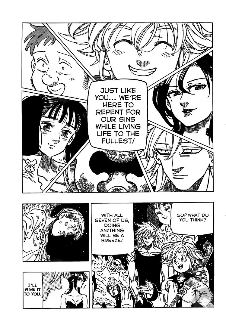 Nanatsu no Taizai Chapter 327.5 page 24 - Chapter 327.5: The King Sings Lonely