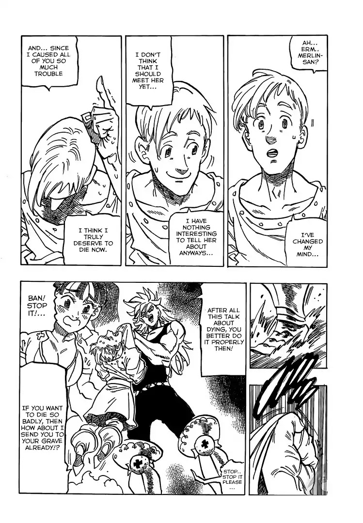 Nanatsu no Taizai Chapter 327.5 page 27 - Chapter 327.5: The King Sings Lonely