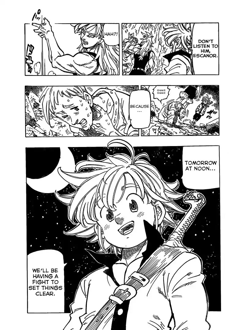 Nanatsu no Taizai Chapter 327.5 page 28 - Chapter 327.5: The King Sings Lonely