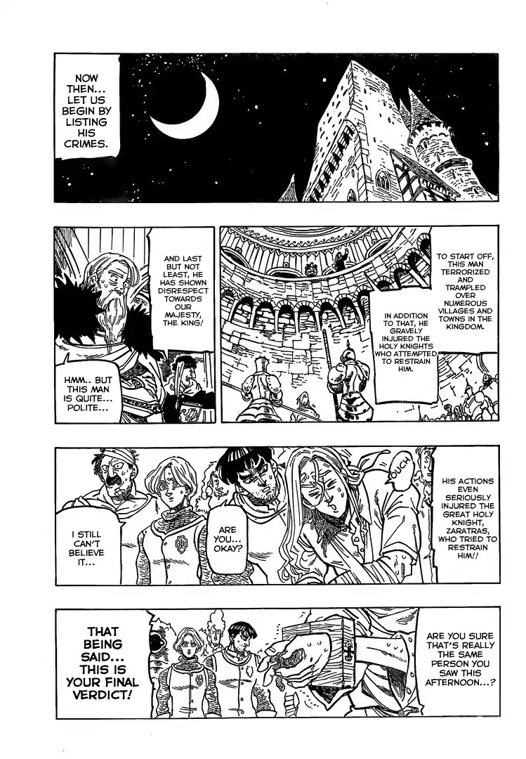 Nanatsu no Taizai Chapter 327.5 page 4 - Chapter 327.5: The King Sings Lonely