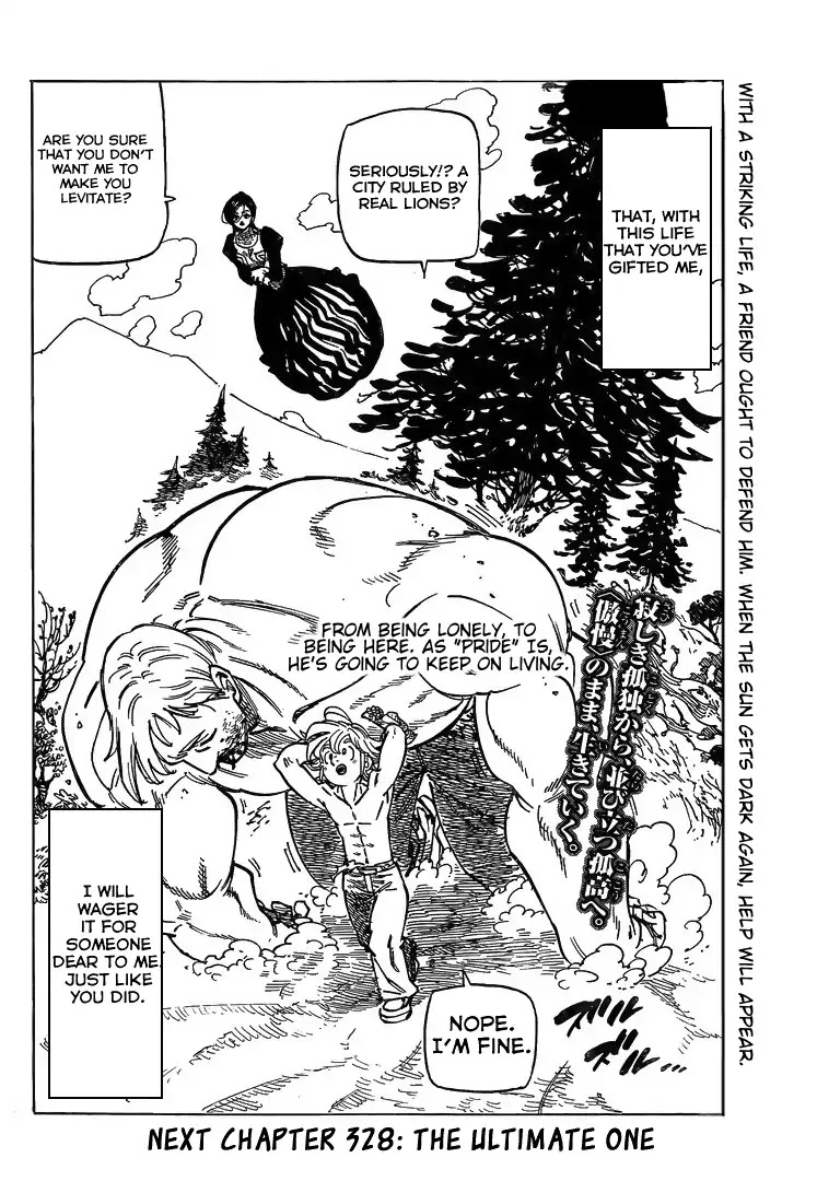 Nanatsu no Taizai Chapter 327.5 page 42 - Chapter 327.5: The King Sings Lonely