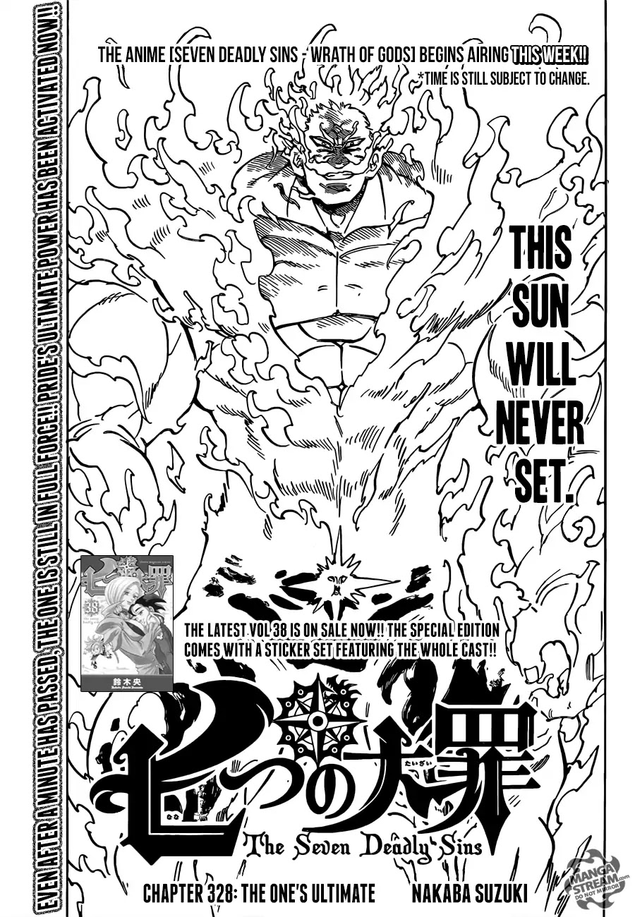 Nanatsu no Taizai Chapter 328 page 1 - Chapter 328: The One's Ultimate