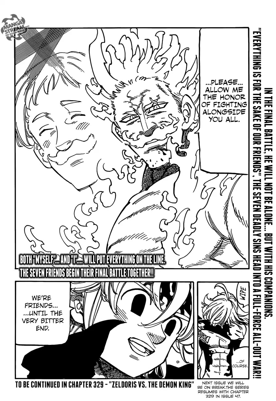 Nanatsu no Taizai Chapter 328 page 18 - Chapter 328: The One's Ultimate