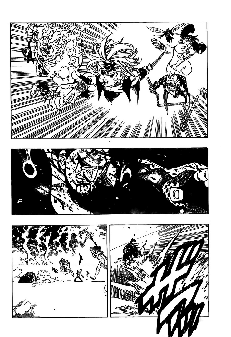 Nanatsu no Taizai Chapter 329 page 13 - Chapter 329: Zeldris vs. The Demon King