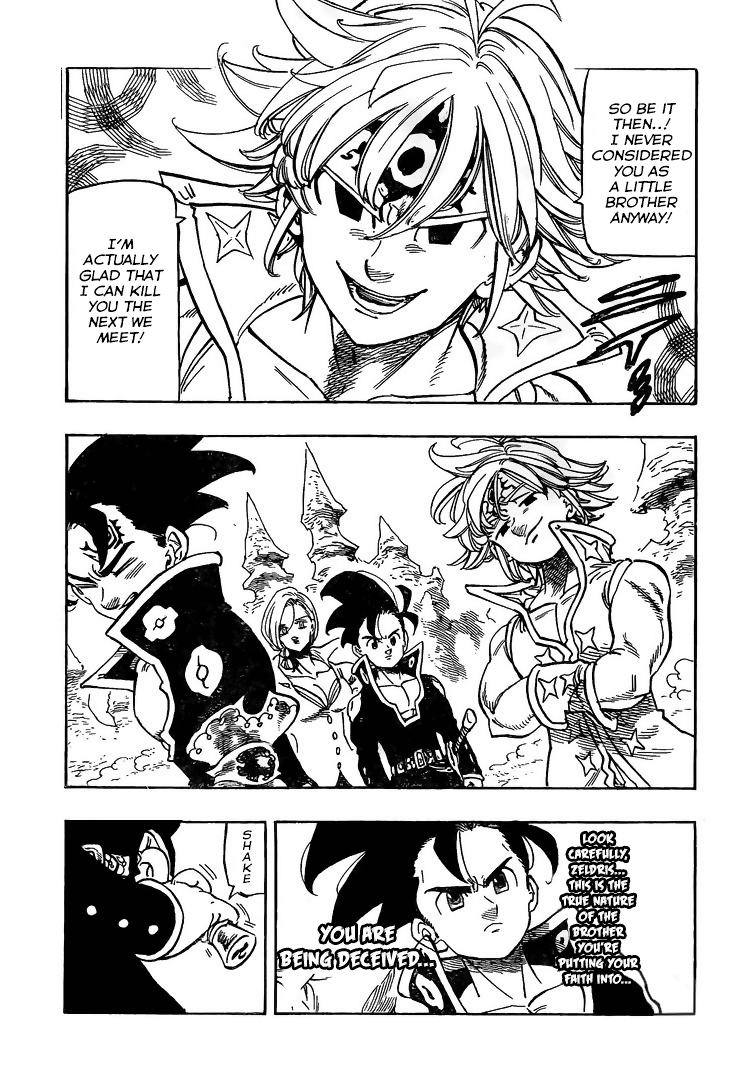 Nanatsu no Taizai Chapter 329 page 3 - Chapter 329: Zeldris vs. The Demon King
