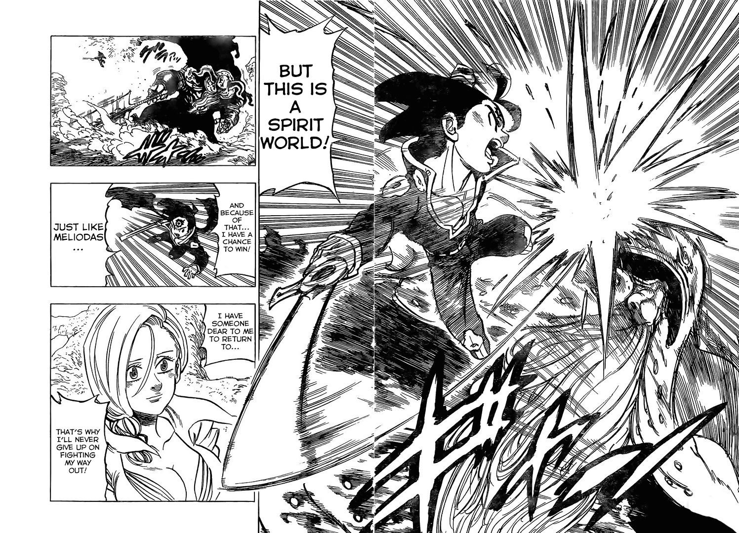 Nanatsu no Taizai Chapter 329 page 8 - Chapter 329: Zeldris vs. The Demon King