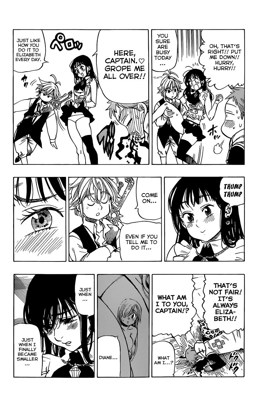 Nanatsu no Taizai Chapter 33 page 12 - Chapter 33: Signs of a Great Chaos