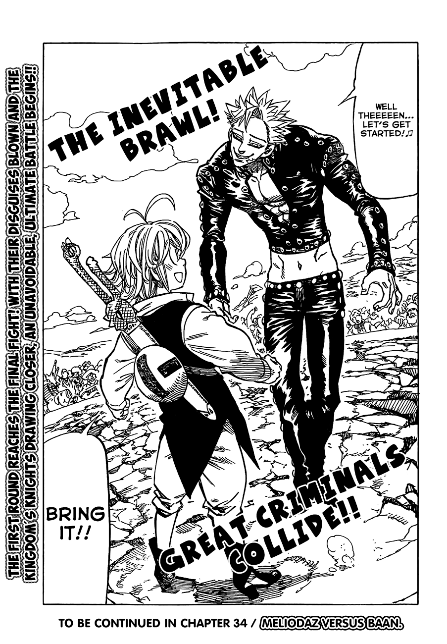 Nanatsu no Taizai Chapter 33 page 31 - Chapter 33: Signs of a Great Chaos
