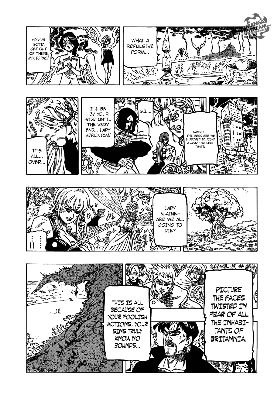 Nanatsu no Taizai Chapter 330 page 14 - Chapter 330: Struggling
